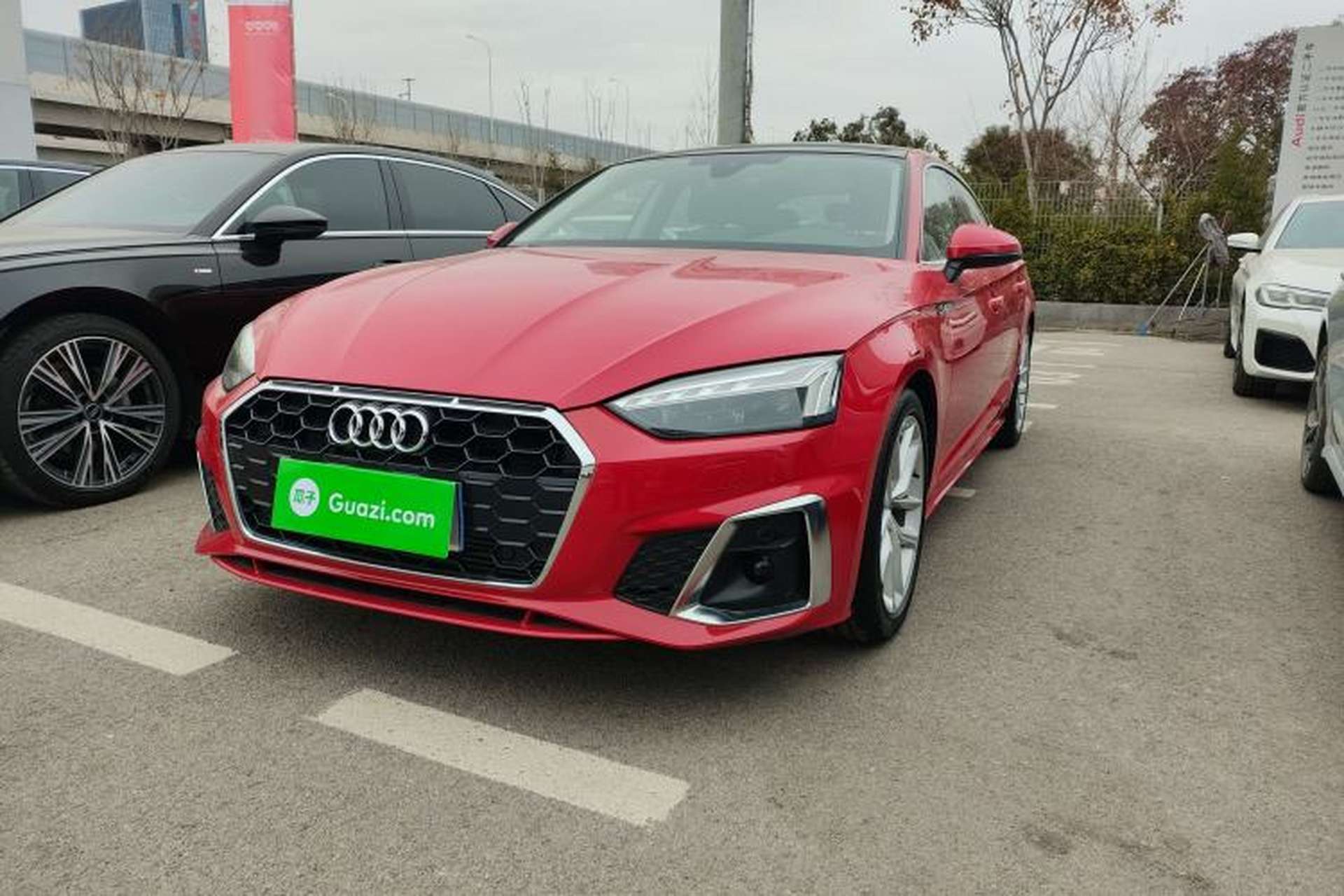 Used Audi A5 2023 Sportback 40 TFSI Fashionable and Dynamic Model Front Left 45 Deg