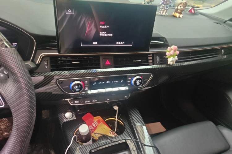 Used Audi A5 2023 Sportback 40 TFSI Fashionable and Dynamic Model Audio And AC Panel