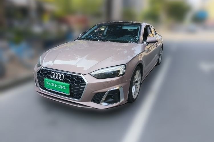 Used Audi A5 2023 Coupe 40 TFSI Fashionable and Dynamic Model Guazi used car, China used car export, Used car for sale, Used Audi cars, Cheapest cars for sale