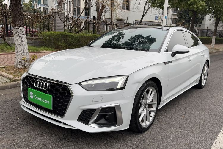 Used Audi A5 2023 Sportback 40 TFSI Fashionable and Dynamic Model Guazi used car, China used car export, Used car for sale, Used cars, Cheapest cars for sale