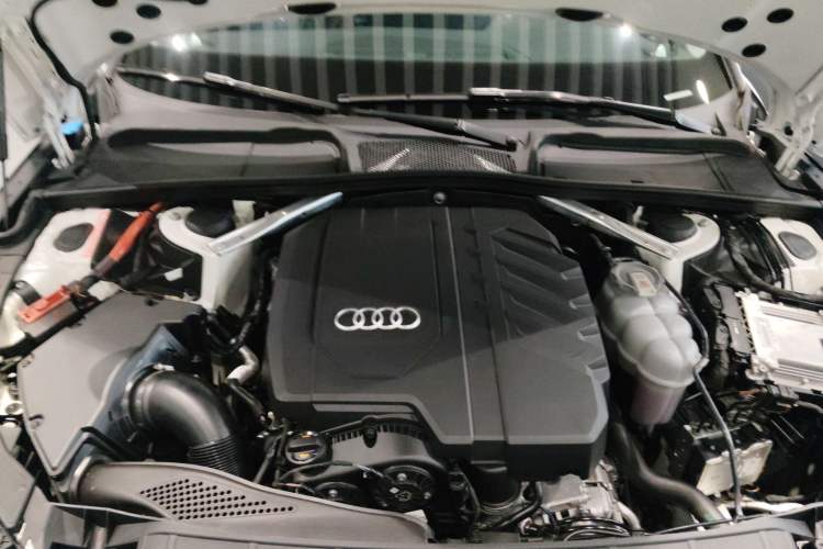 Used Audi A5 2023 Coupe 40 TFSI Fashionable and Dynamic Model Engine Bay