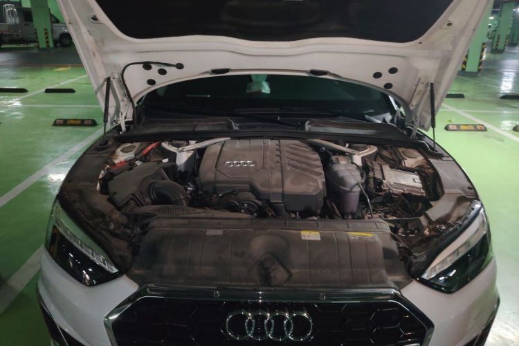 Used Audi A5 2023 Sportback 40 TFSI Fashionable and Dynamic Model Engine Bay