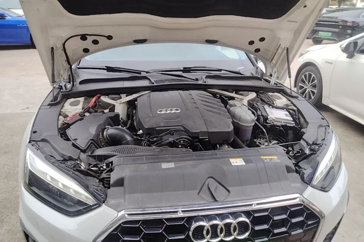 Used Audi A5 2023 Coupe 40 TFSI Fashionable and Dynamic Model Engine Bay