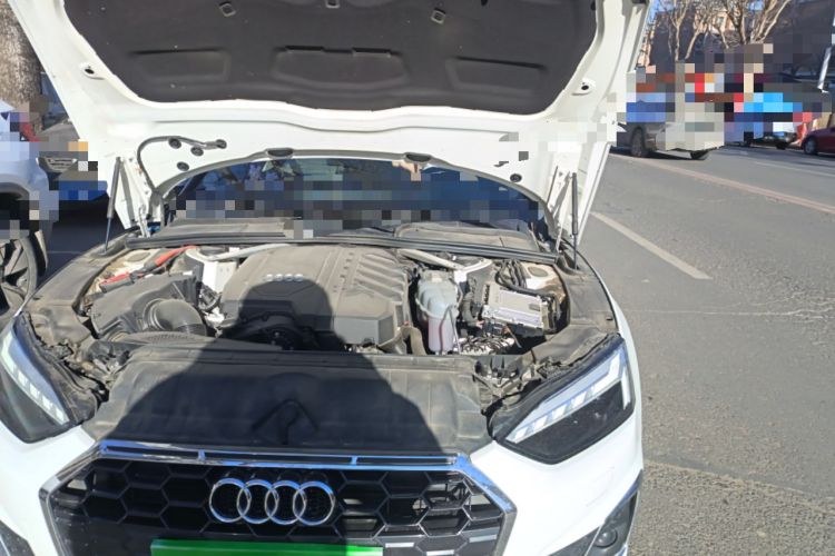 Used Audi A5 2023 Sportback 40 TFSI Fashionable and Dynamic Model Engine Bay Left