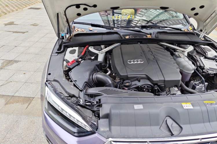 Used Audi A5 2023 Sportback 40 TFSI Fashionable and Dynamic Model Engine Bay Right