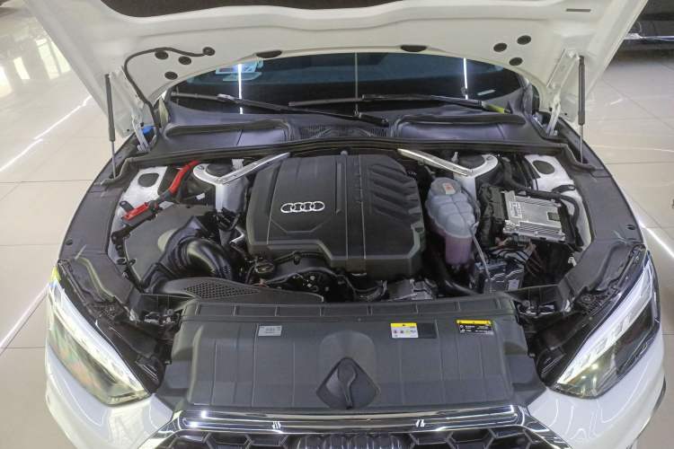 Used Audi A5 2023 Coupe 40 TFSI Fashionable and Dynamic Model Engine Bay