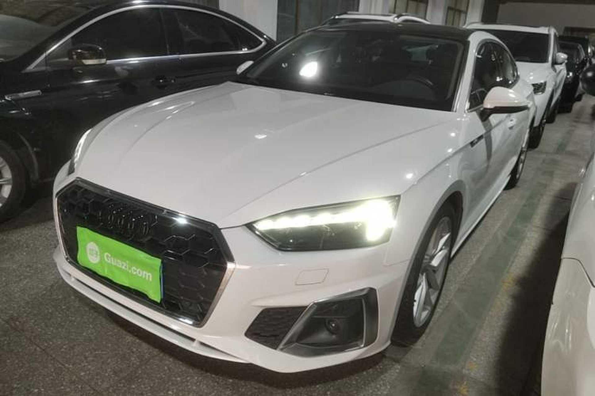 Used Audi A5 2023 Sportback 40 TFSI Fashionable and Dynamic Model Front Left 45 Deg