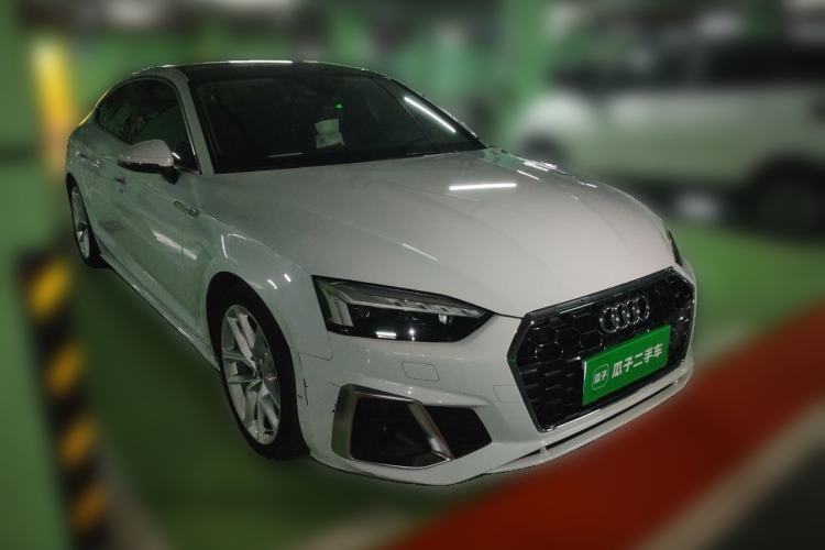 Used Audi A5 2023 Sportback 40 TFSI Fashionable and Dynamic Model Front Right 45 Deg