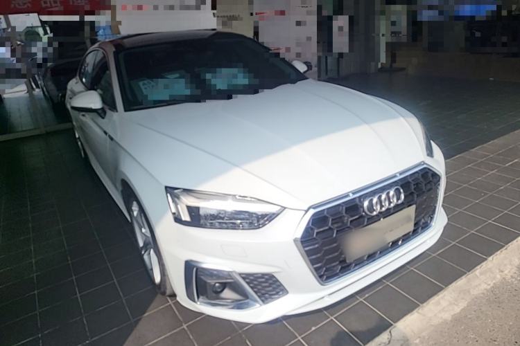 Used Audi A5 2023 Sportback 40 TFSI Fashionable and Dynamic Model Front Right 45 Deg