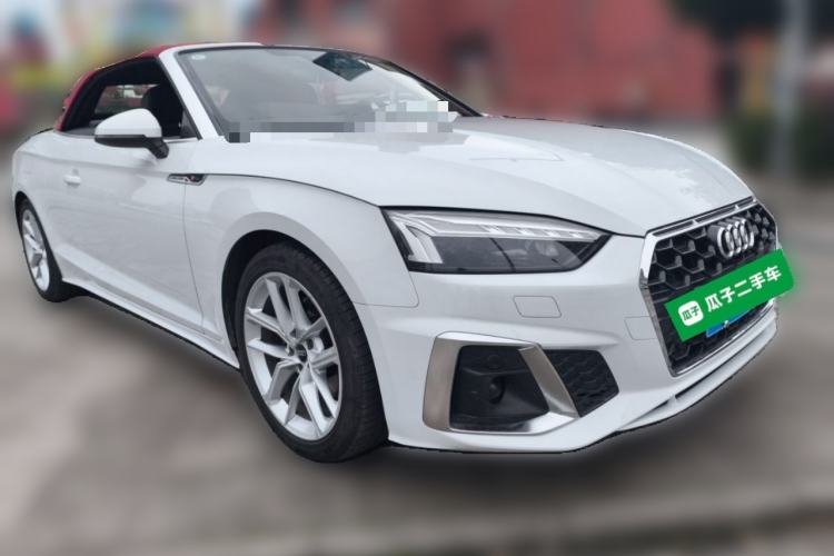Used Audi A5 2023 Cabriolet 40 TFSI Fashion Dynamic Model Front Right 45 Deg