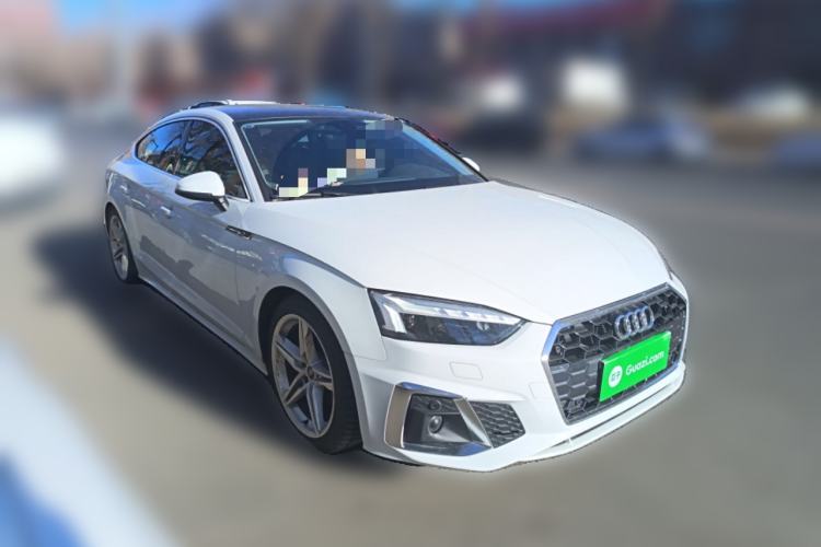 Used Audi A5 2023 Sportback 40 TFSI Fashionable and Dynamic Model Front Right 45 Deg
