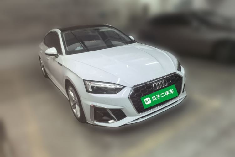 Used Audi A5 2023 Sportback 40 TFSI Fashionable and Dynamic Model Front Right 45 Deg