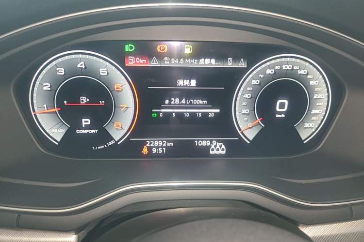 Used Audi A5 2023 Sportback 40 TFSI Fashionable and Dynamic Model Instrument Cluster