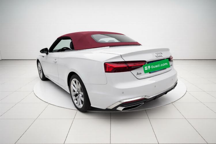 Used Audi A5 2023 Cabriolet 40 TFSI Fashion Dynamic Model Rear Left 45 Deg