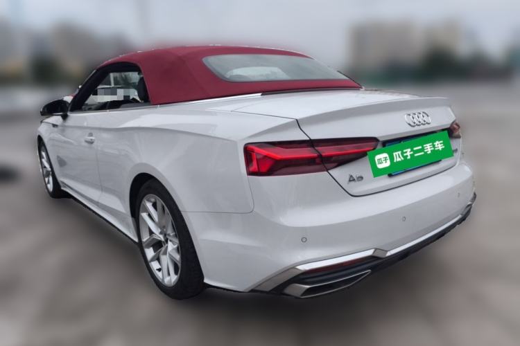Used Audi A5 2023 Cabriolet 40 TFSI Fashion Dynamic Model Rear Left 45 Deg
