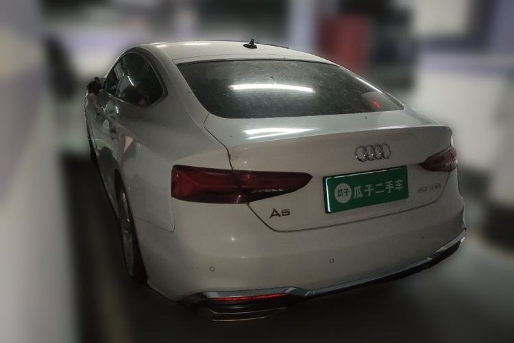Used Audi A5 2023 Sportback 40 TFSI Fashionable and Dynamic Model Rear Left 45 Deg