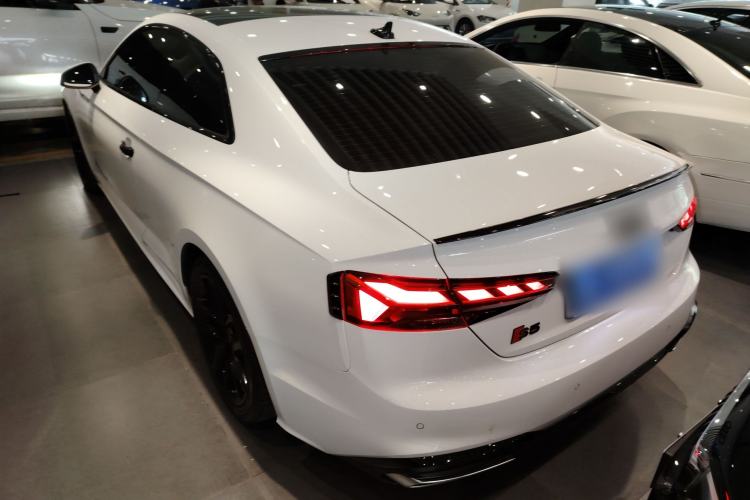 Used Audi A5 2023 Coupe 40 TFSI Fashionable and Dynamic Model Rear Left 45 Deg