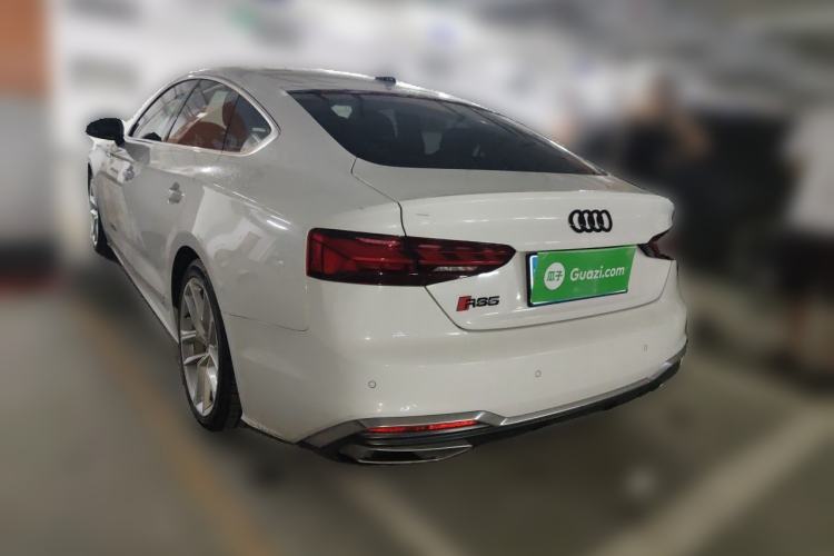 Used Audi A5 2023 Sportback 40 TFSI Fashionable and Dynamic Model Rear Left 45 Deg