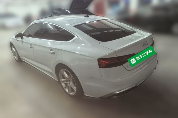 Used Audi A5 2023 Sportback 40 TFSI Fashionable and Dynamic Model Rear Left 45 Deg