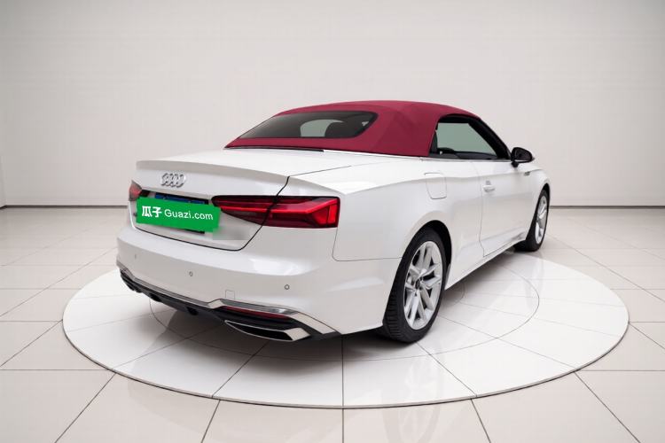 Used Audi A5 2023 Cabriolet 40 TFSI Fashion Dynamic Model Rear Right 45 Deg