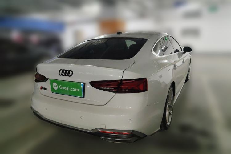 Used Audi A5 2023 Sportback 40 TFSI Fashionable and Dynamic Model Rear Right 45 Deg