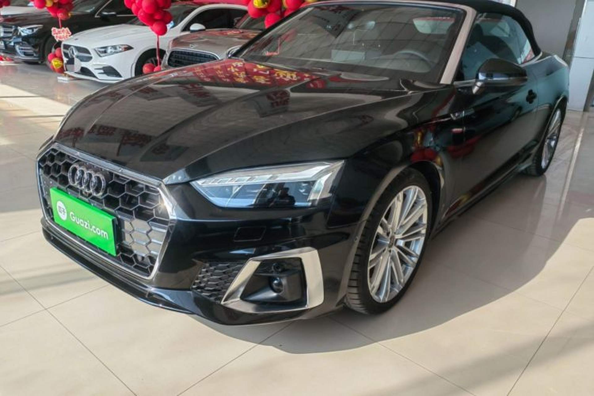 Used Audi A5 2024 Cabriolet 40 TFSI Fashionable and Dynamic Model Front Left 45 Deg