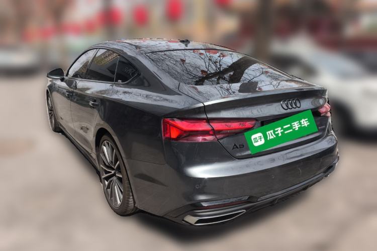 Used Audi A5 2024 Sportback 40 TFSI quattro Luxury Dynamic Model Rear Left 45 Deg