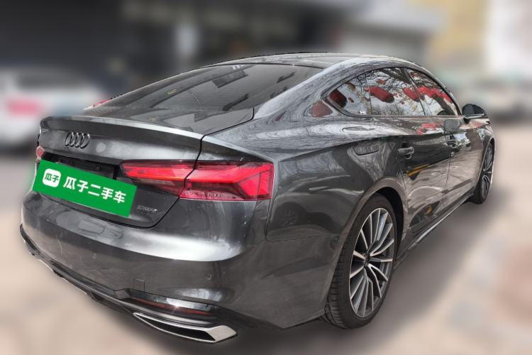 Used Audi A5 2024 Sportback 40 TFSI quattro Luxury Dynamic Model Rear Right 45 Deg