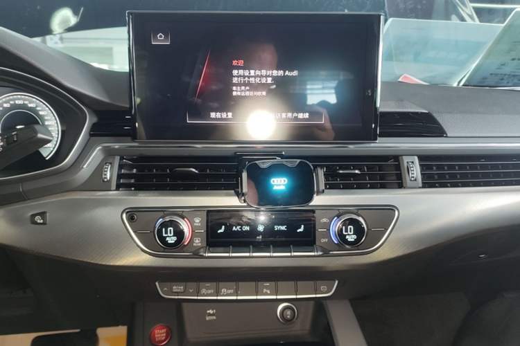 Used Audi A5 2024 Sportback 40 TFSI Fashionable and Dynamic Model Audio And AC Panel