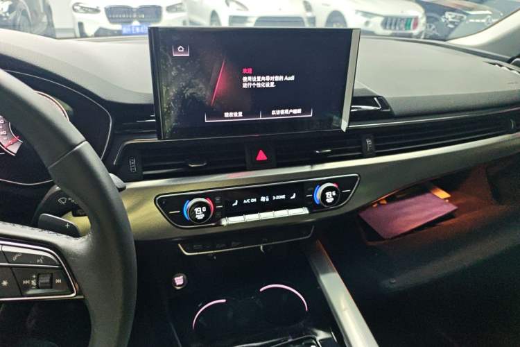 Used Audi A5 2024 Sportback 40 TFSI Fashionable and Dynamic Model Audio And AC Panel