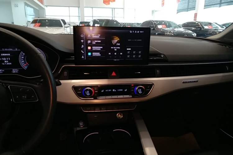 Used Audi A5 2024 Sportback 40 TFSI quattro Luxury Dynamic Model Audio And AC Panel