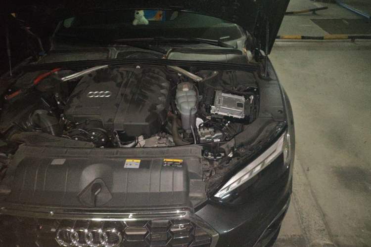 Used Audi A5 2024 Sportback 40 TFSI Fashionable and Dynamic Model Engine Bay Left