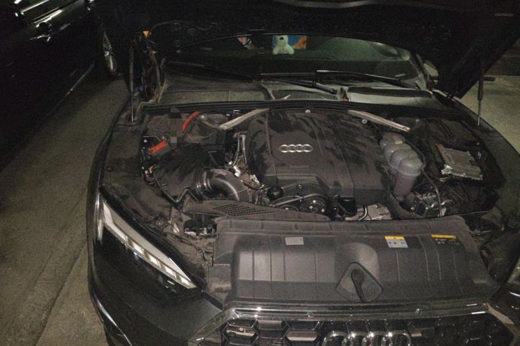 Used Audi A5 2024 Sportback 40 TFSI Fashionable and Dynamic Model Engine Bay Right
