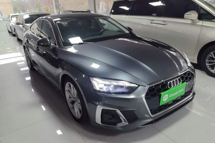 Used Audi A5 2024 Sportback 40 TFSI Fashionable and Dynamic Model Front Right 45 Deg