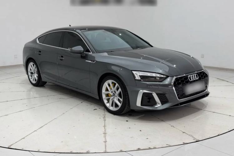 Used Audi A5 2024 Sportback 40 TFSI Fashionable and Dynamic Model Front Right 45 Deg