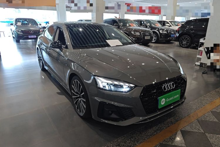 Used Audi A5 2024 Sportback 40 TFSI quattro Luxury Dynamic Model Front Right 45 Deg