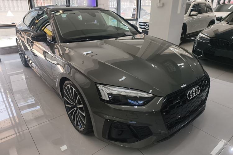 Used Audi A5 2024 Sportback 40 TFSI quattro Luxury Dynamic Model Front Right 45 Deg