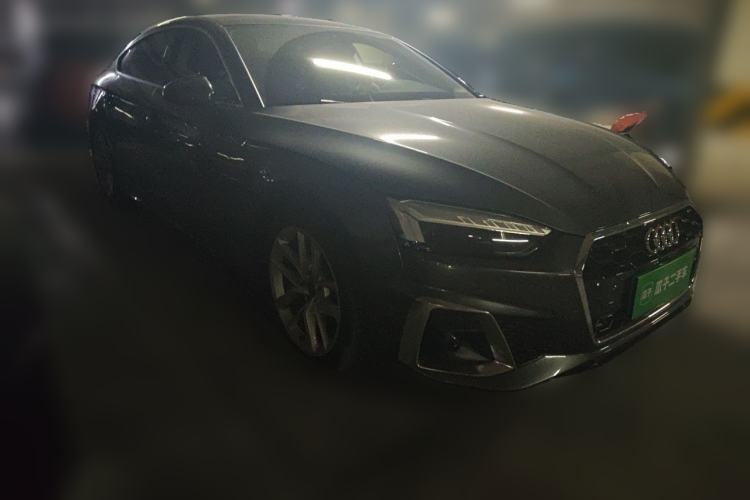 Used Audi A5 2024 Sportback 40 TFSI Fashionable and Dynamic Model Front Right 45 Deg