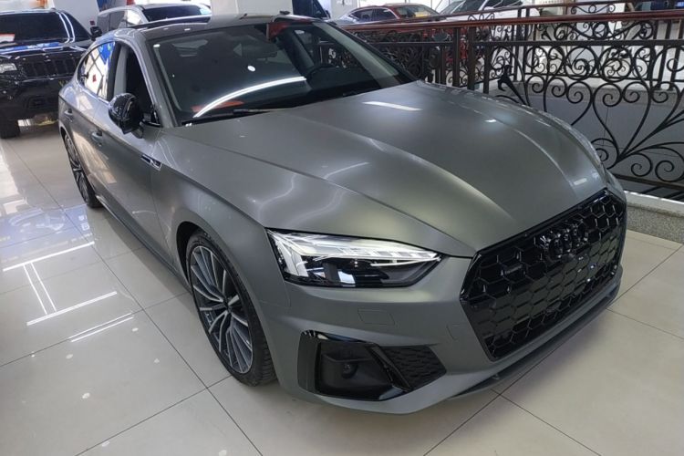 Used Audi A5 2024 Sportback 40 TFSI quattro Luxury Dynamic Model Front Right 45 Deg