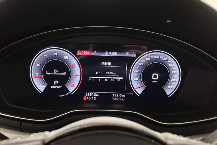 Used Audi A5 2024 Sportback 40 TFSI quattro Luxury Dynamic Model Instrument Cluster