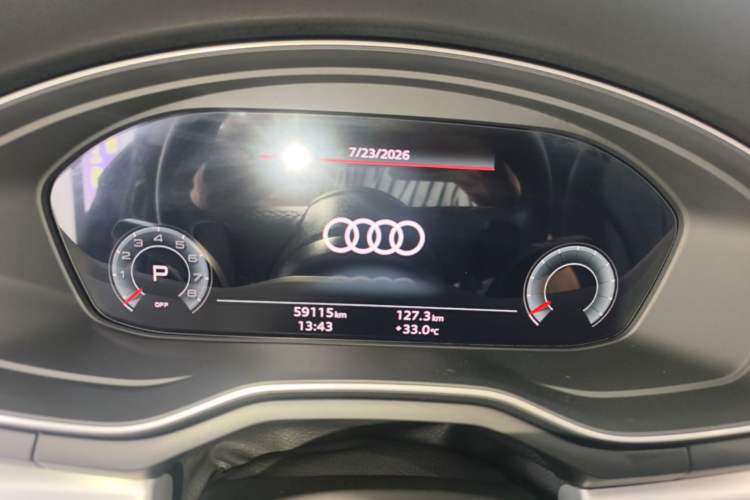 Used Audi A5 2024 Sportback 40 TFSI quattro Luxury Dynamic Model Instrument Cluster