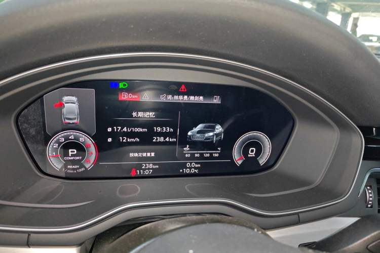 Used Audi A5 2024 Sportback 40 TFSI Fashionable and Dynamic Model Instrument Cluster