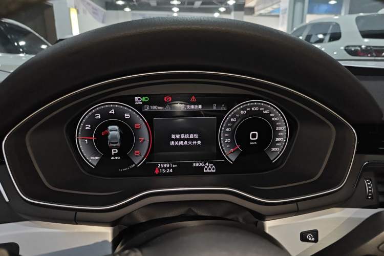 Used Audi A5 2024 Sportback 40 TFSI quattro Luxury Dynamic Model Instrument Cluster