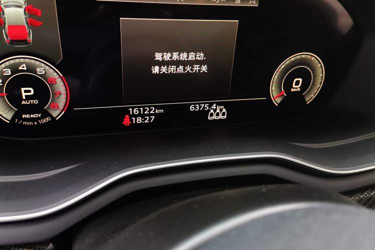 Used Audi A5 2024 Sportback 40 TFSI Fashionable and Dynamic Model Odometer Close Up