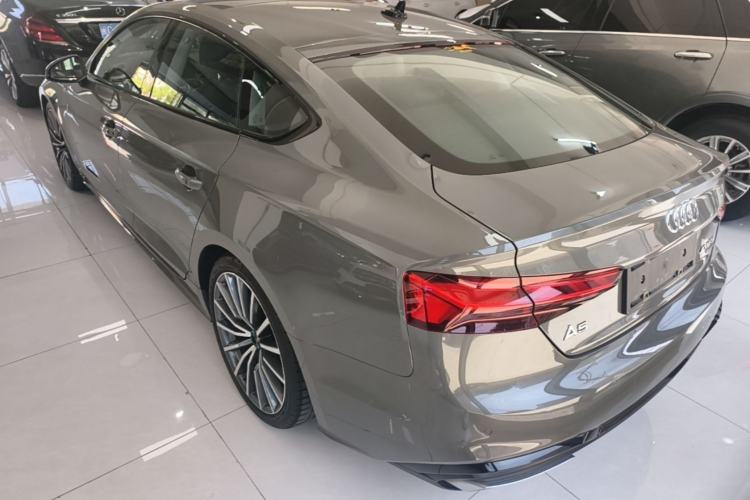 Used Audi A5 2024 Sportback 40 TFSI quattro Luxury Dynamic Model Rear Left 45 Deg