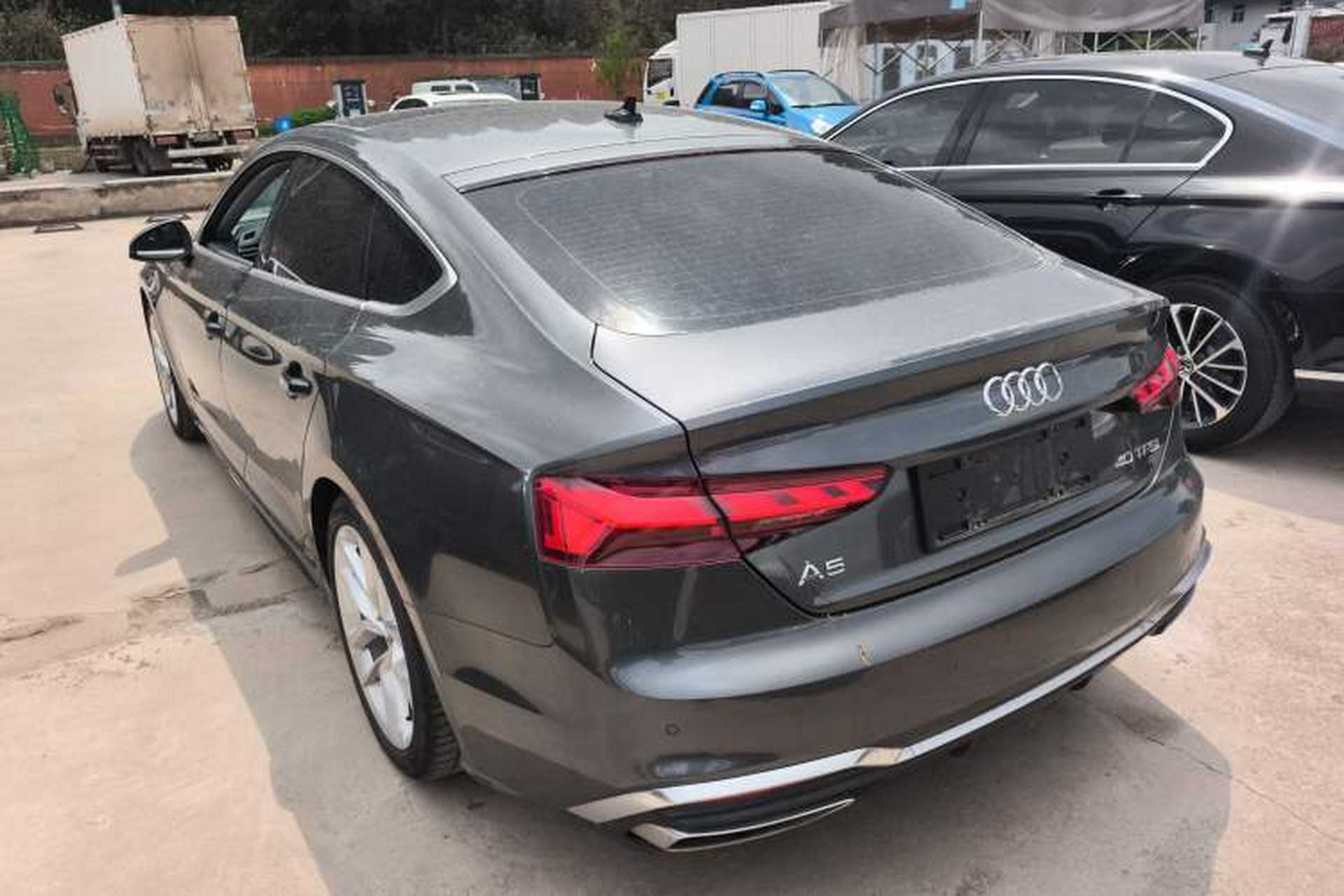 Used Audi A5 2024 Sportback 40 TFSI Fashionable and Dynamic Model Rear Left 45 Deg