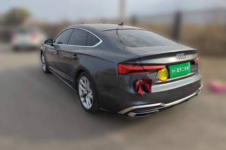 Used Audi A5 2024 Sportback 40 TFSI Fashionable and Dynamic Model Rear Left 45 Deg