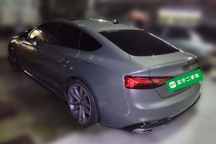 Used Audi A5 2024 Sportback 40 TFSI quattro Luxury Dynamic Model Rear Left 45 Deg