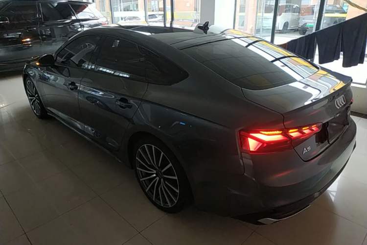 Used Audi A5 2024 Sportback 40 TFSI quattro Luxury Dynamic Model Rear Left 45 Deg
