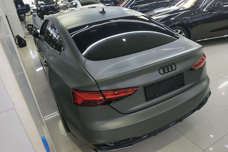 Used Audi A5 2024 Sportback 40 TFSI quattro Luxury Dynamic Model Rear Left 45 Deg